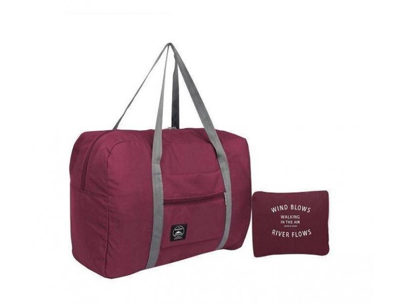 Вместительная дорожная сумка Unsiex BAG XL-811 красная