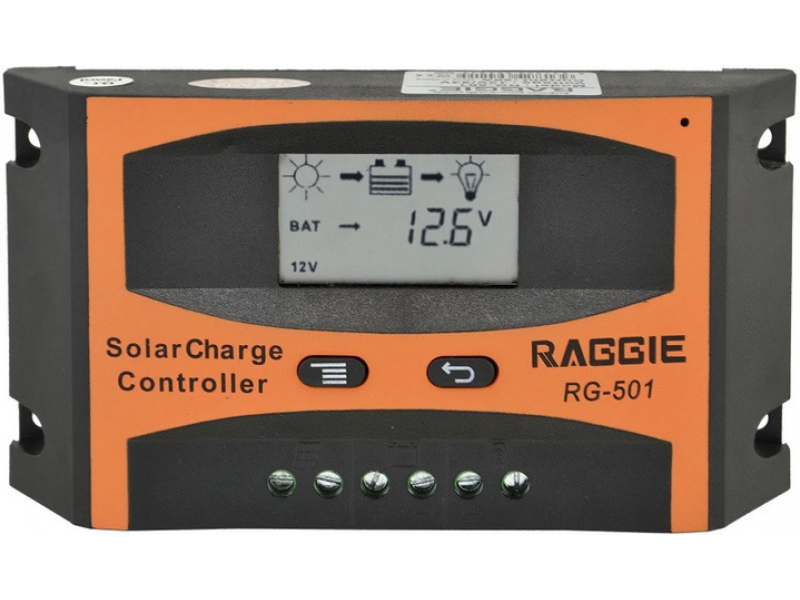 Контролер для сонячної батареї Ragie Solar controller RG-501D 20A