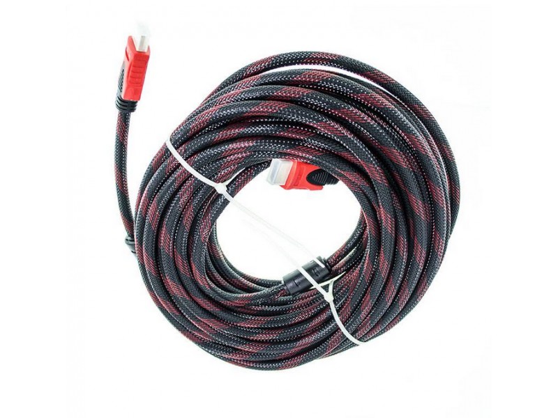 Кабель HDMI-HDMI круглий 1.4v 10м