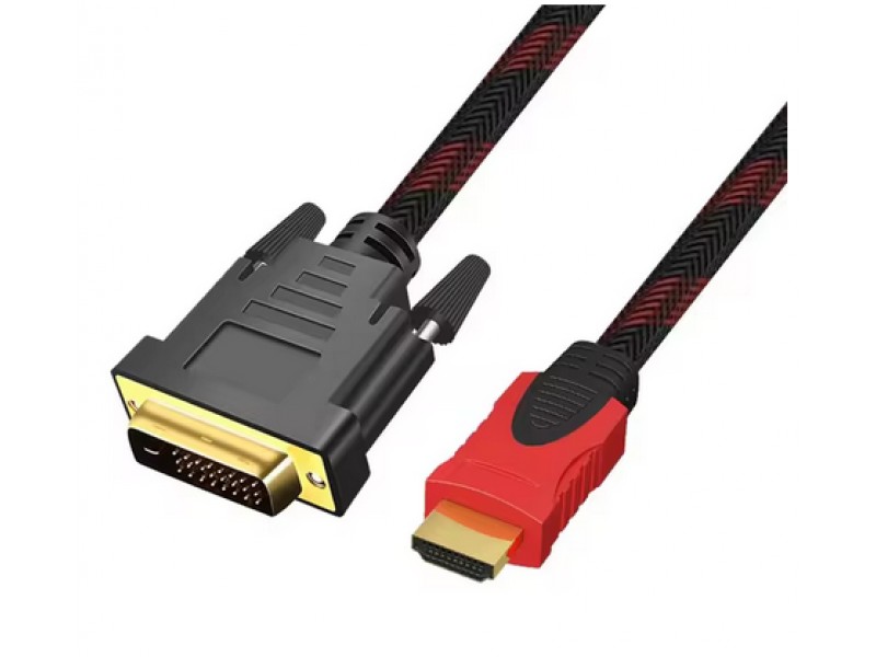 Кабель адаптер перехідник HDMI-DVI 1.5м