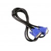 Кабель адаптер VGA-VGA BLACK 1.5м