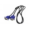 Кабель адаптер VGA-VGA BLACK 1.5м