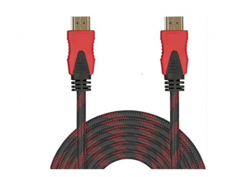 Кабель HDMI-HDMI круглий 1.4v 1.5м