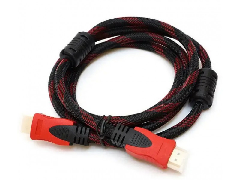 Кабель HDMI-HDMI круглий 1.4v 3м