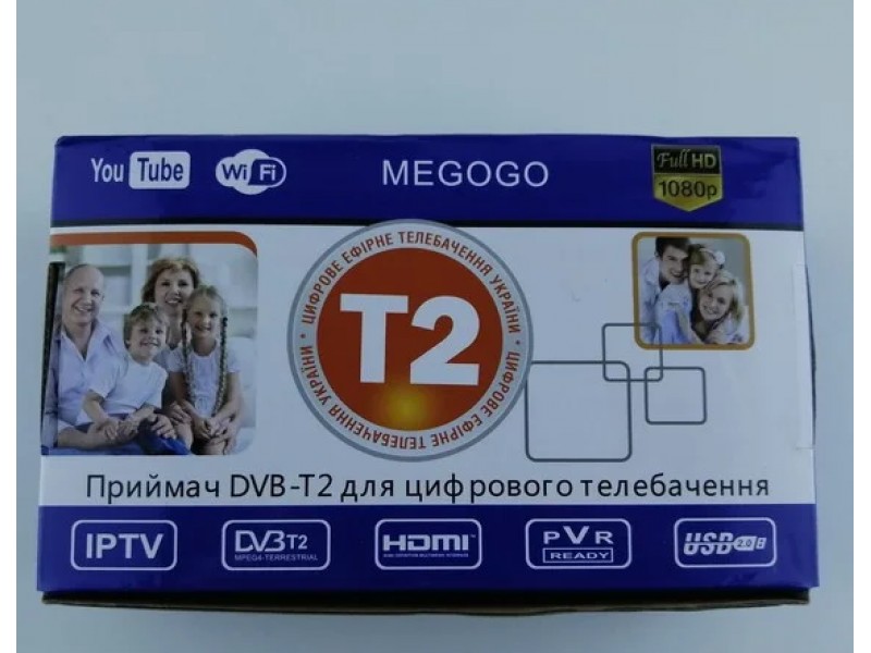 Цифровий Телевізор-T2 MEGOGO 169