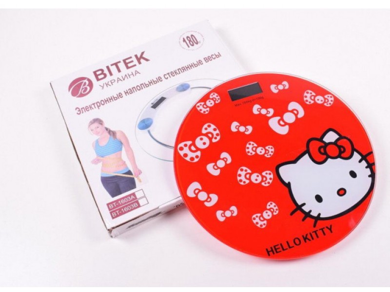 Насильні ваги BITEK BT-1603 Hello Kitty 180 кг
