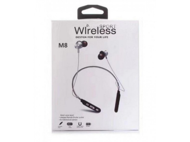 Бездротові навушники Bluetooth M8 Sport