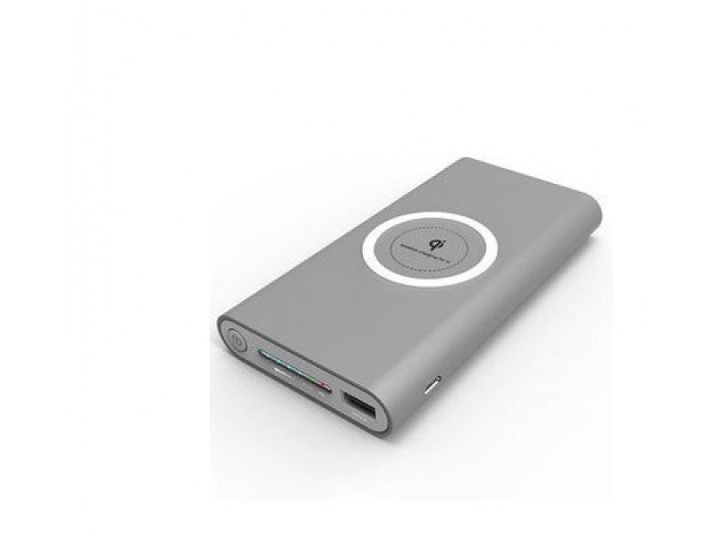 Power Bank з бездротовим зарядом QI 20 000 мАч (Серій)