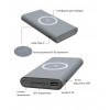 Power Bank з бездротовим зарядом QI 20 000 мАч (Серій)