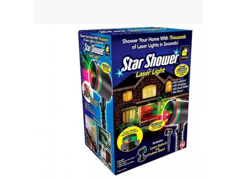 Вуличний лазерний проектор зоряне небо