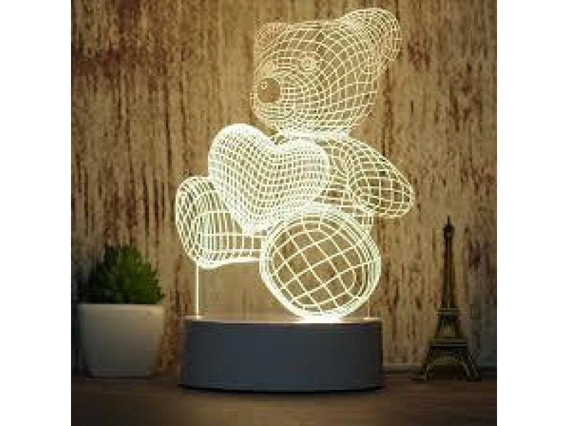 3D Світильник "Медведь"