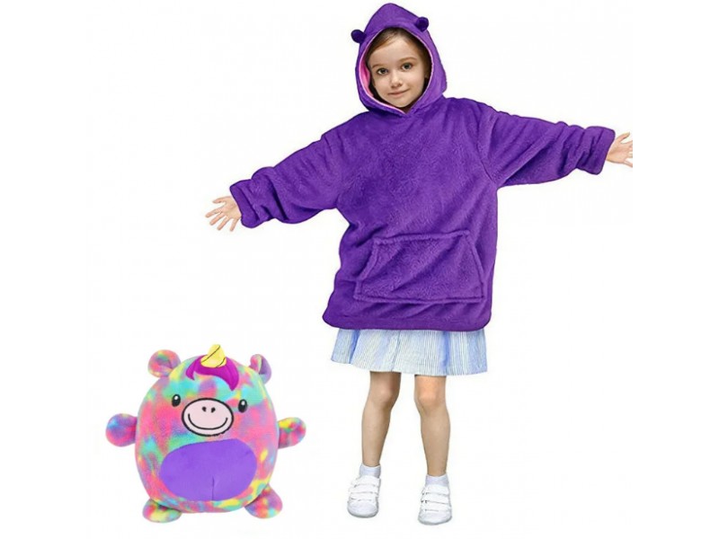 Дитяча жирка-накидка Snugly Putty (Єдиноріг)