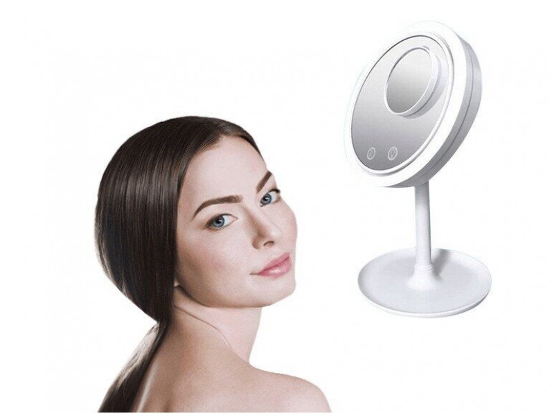 Кругове дзеркало з підсвічуванням і вентилятором Beauty Breeze Mirror Кругове дзеркало з підсвічуванням і вентилятором Beauty Breeze Mirror