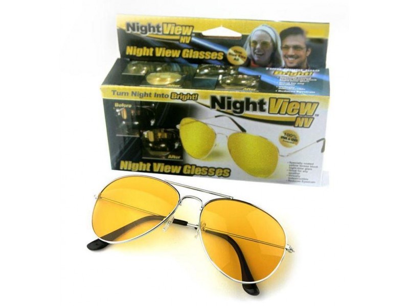 Антибликові окуляри для водіїв Night View Glasses Антибликові окуляри для водіїв Night View Glasses
