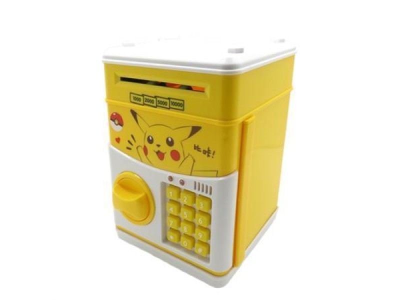 Копілка — сейф з кодом (Pikachu)