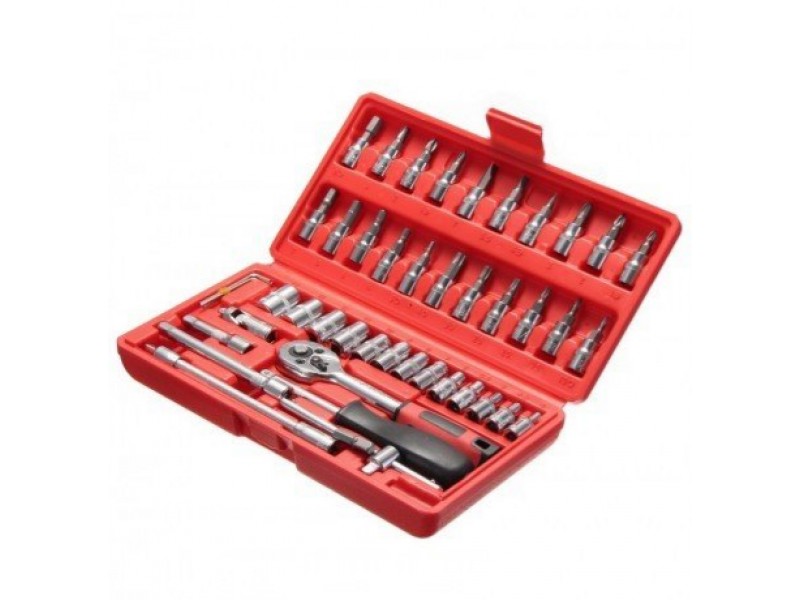 Набір інструментів для авто і будинку (46 частин) YD-1004