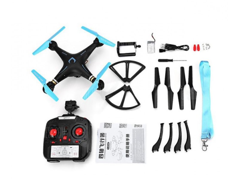 Квадрокоптер з Wi-Fi-камерою DM98 DRONE Квадрокоптер з Wi-Fi-камерою DM98 DRONE