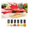 Мультислайсер овочерезка Mandoline Slicer 6 in 1 c контейнером