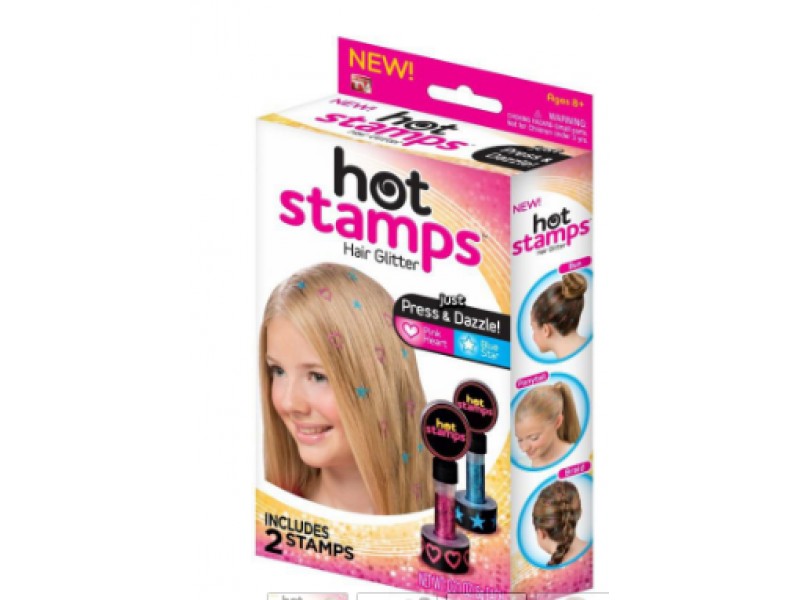 Гліттер штамп і для волосся Hair Glitter Гліттер штамп і для волосся Hair Glitter