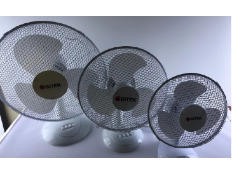 Настільний вентилятор Bitek Bt-1210 30См 40ВТ