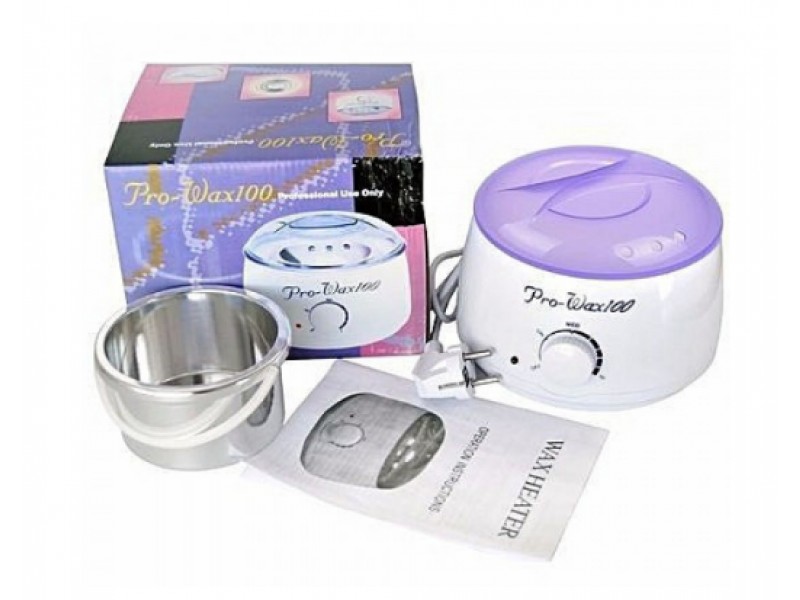 Коскопавши банковий з терморегулятор PRO-WAX 100 для воску в банку, в гранулах, в таблетках 400 мл