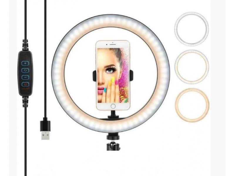 Кольцова світлодіодна LED Лампа Ring Fill Light YQ-320A 12 з пультом Кольцова світлодіодна LED Лампа Ring Fill Light YQ-320A 12 з пультом
