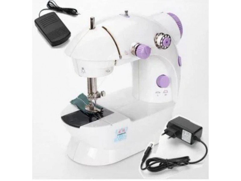 Швейна машина SM-202A з ніжним вмикачом і 4 котушки