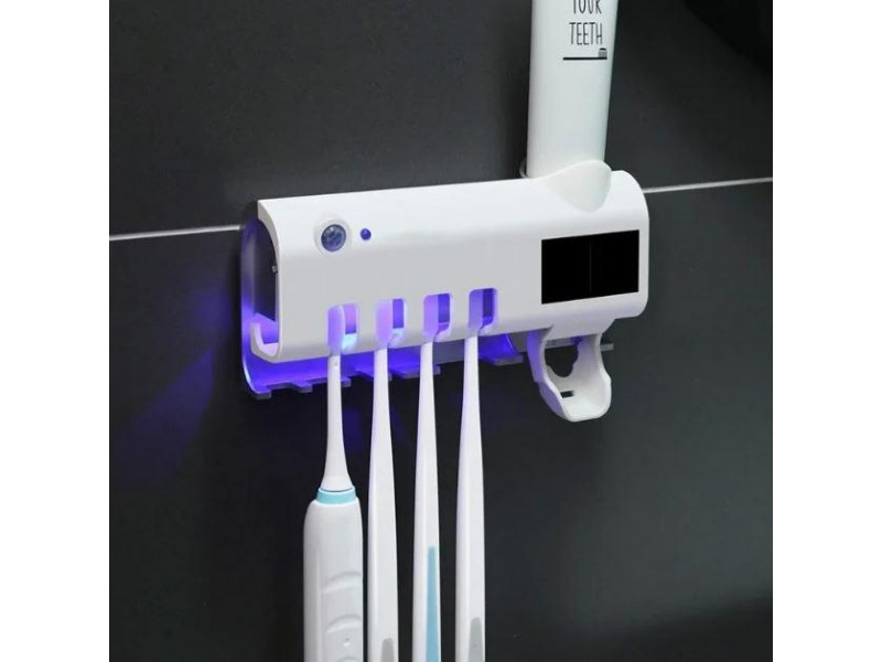 Диспенсер для зубної пасти і щіток автоматичної Toothbrush sterilizer Диспенсер для зубної пасти і щіток автоматичної Toothbrush sterilizer