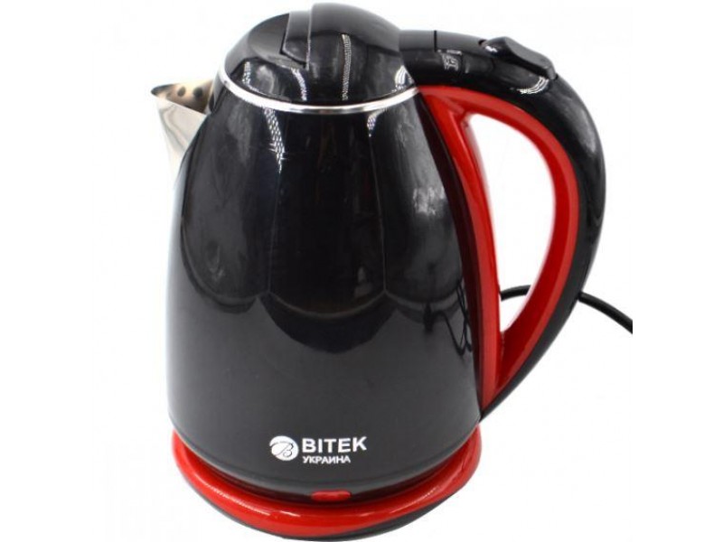 Качучий електричний чайник BITEK BT-3114 (1500Вт) (Черний)