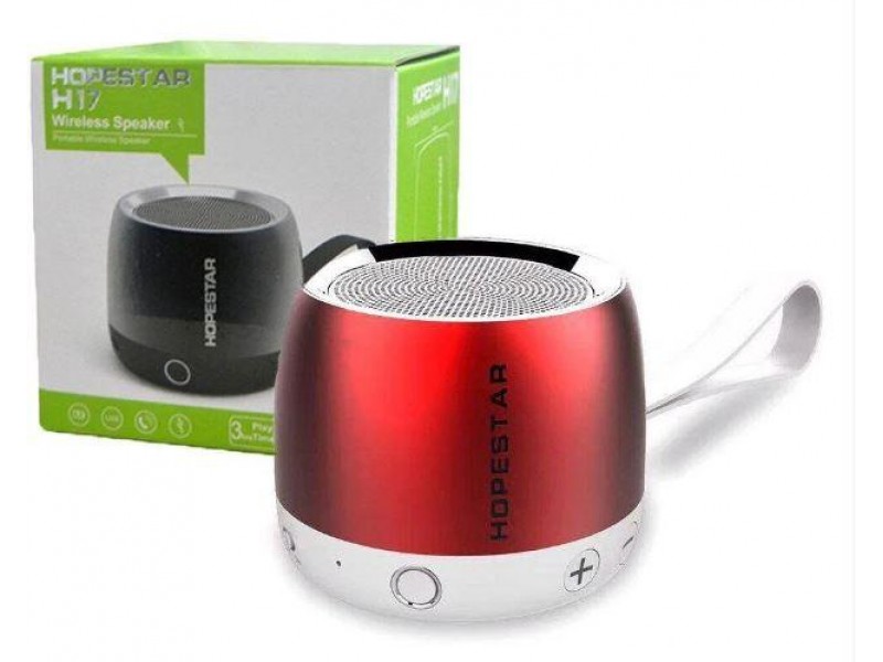 Портативная переносная Bluetooth колонка Hopestar H17 (красная)