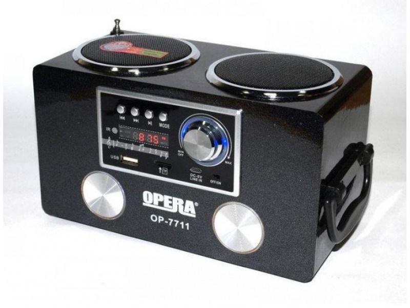 Акустична колонка Opera OOP-7711 MP3 SD USB FM AUX