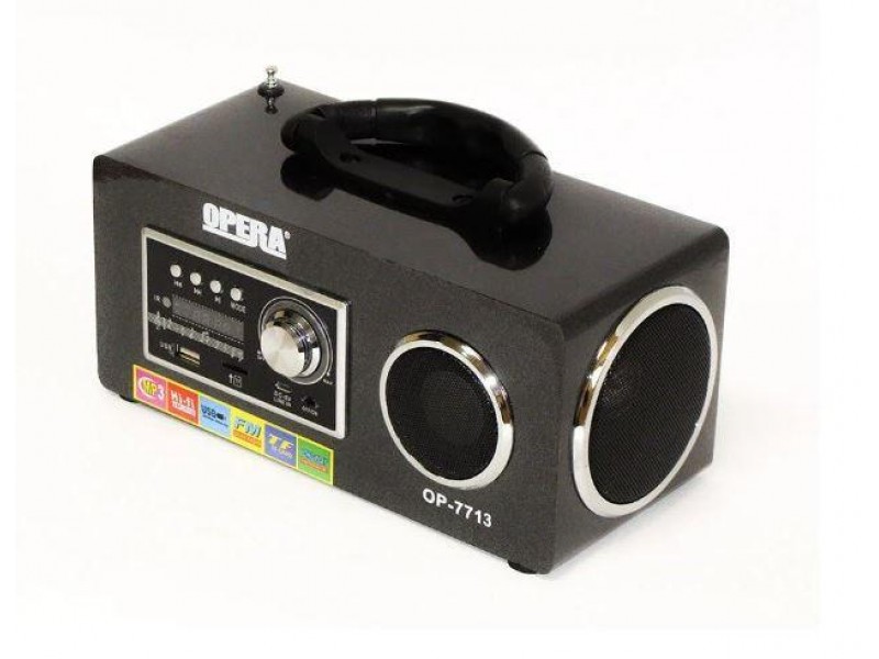 Акустична колонка Opera OOP-7713 MP3 SD USB FM AUX Акустична колонка Opera OOP-7713 MP3 SD USB FM AUX