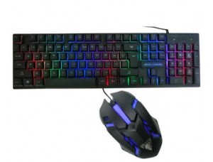 Ігрова клавіатура з мишкою і підсвічуванням Jedel GK110+ чорна