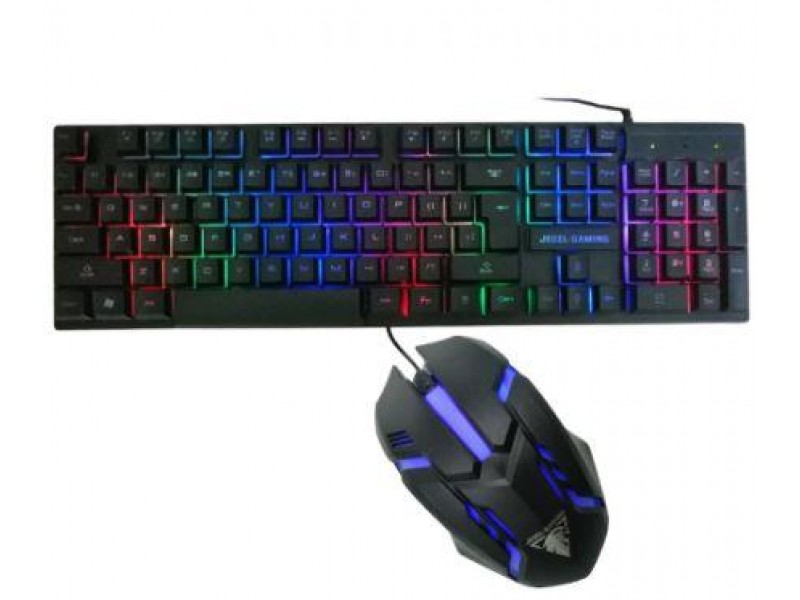 Ігрова клавіатура з мишкою і підсвічуванням Jedel GK110+ чорна