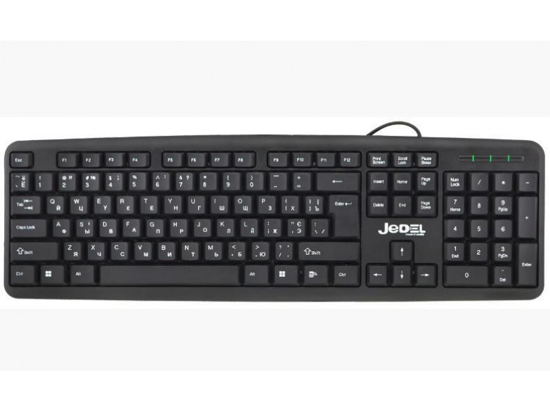 Клавіатура провідна Jedel K11 Black Клавіатура провідна Jedel K11 Black