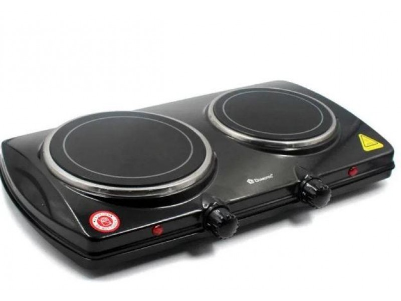 Електроплита на 2 конфорки Dmotec MS 5852 CERAMIC Електроплита на 2 конфорки Dmotec MS 5852 CERAMIC