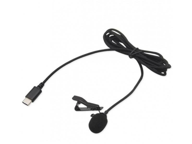 Мікрофон з прищепкою і роз'ємом Type-C Lavalier JH-042