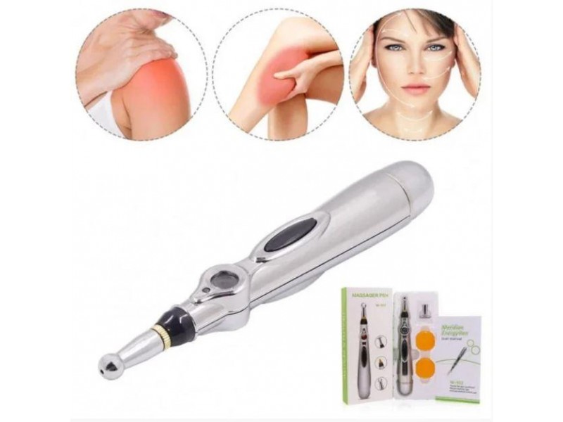 Акупунктурний масажер у формі ручки Massager Pen DF-618 3D Full Body Massager