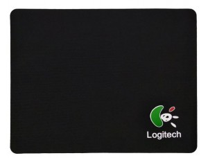 Килимок для миші чорний (18x22 см)