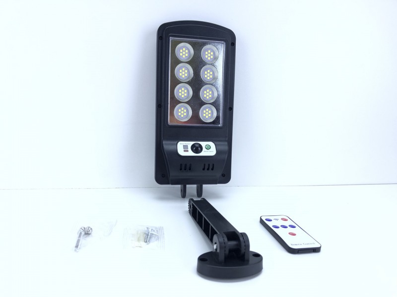 Фонтар вуличний на сонячній батареї Solar W755 - 8 SMD яскравий
