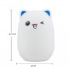 Сенсорний силіконовий Led світильник Котик Сенсорний силіконовий Led світильник Котик