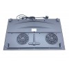 Плита індукційна Domotec MS-5862 Black (на 2 конфорки, настільна)