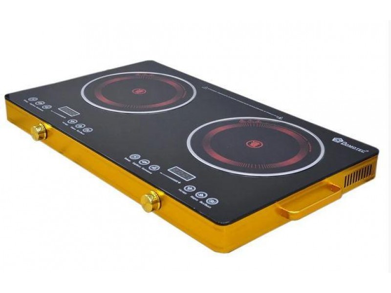 Плита електронна інфрачервона на 2 конфорки DOMOTEC MS-5881 Плита електронна інфрачервона на 2 конфорки DOMOTEC MS-5881