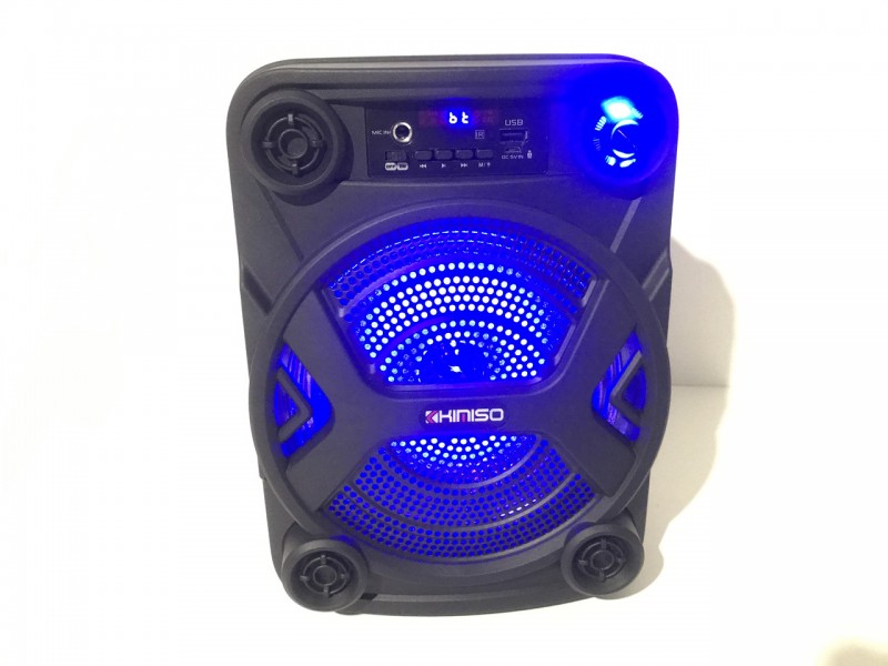 Колонка портативна з підсвічуванням і Bluetooth QS-2810 Колонка портативна з підсвічуванням і Bluetooth QS-2810
