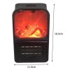 Тепло обігрівач Flame Heater на 1000 вт Тепло обігрівач Flame Heater на 1000 вт