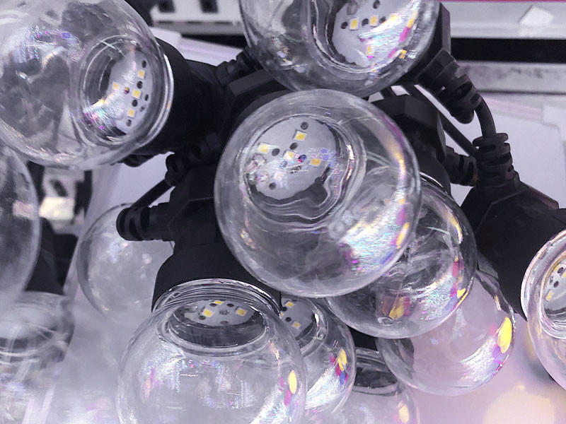 Гірлянда новорічна з прозрачних кульок 10штук 5м WATERPROF-BALL-10W-4 (теплий білий) Гірлянда новорічна з прозрачних кульок 10штук 5м WATERPROF-BALL-10W-4 (теплий білий)