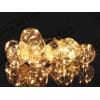 Гірлянда для нового року мідний провід Ламочка 10LED (теплий білий) COPPER-BALL-80W-2
