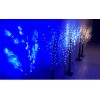 Гірлянда новорічне дерево біле White 1,5 100 LED (синій) TREE-1-5-B