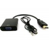 HDMI на VGA 1080p адаптер конвертер відео перехід кабель T2
