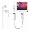 Переходи Type-C на AUX аудіо 3.5m кабель адаптер на USB-C для навушників AUX переходник 3.5 Білий Переходи Type-C на AUX аудіо 3.5m кабель адаптер на USB-C для навушників AUX переходник 3.5 Білий